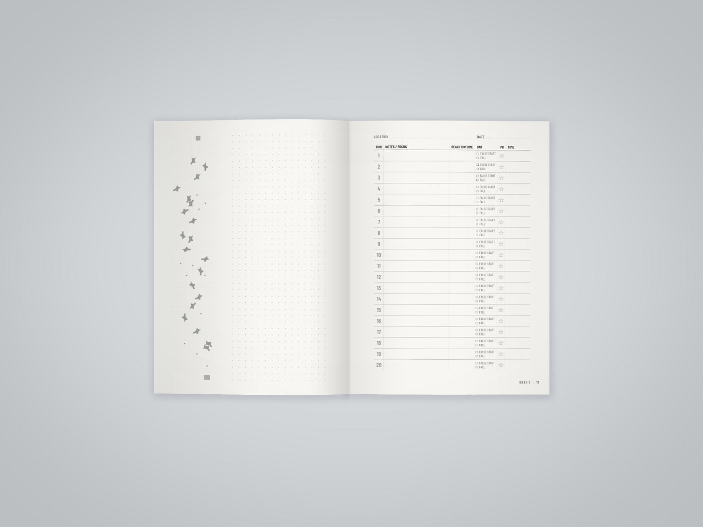 FASTER: SPEED CLIMBING TRAINING PLANNER & LOG BOOK