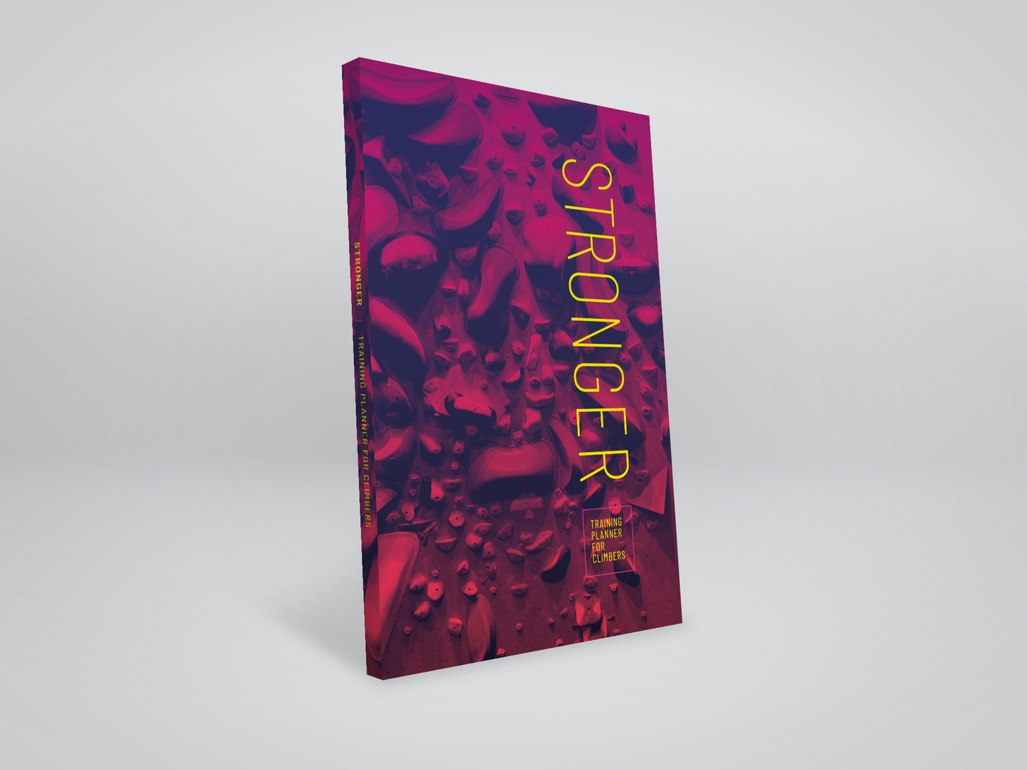 STRONGER 26-Week Training Planner cover for climbers