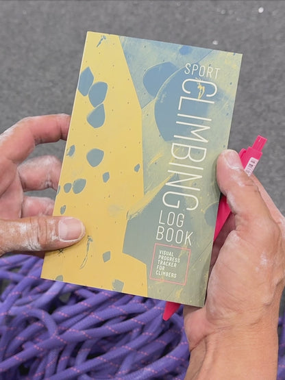 Sport Climbing Log Book | YDS Tick List & Grade Tracker | 5.8–5.12D | Pocket Journal | Climber Gift